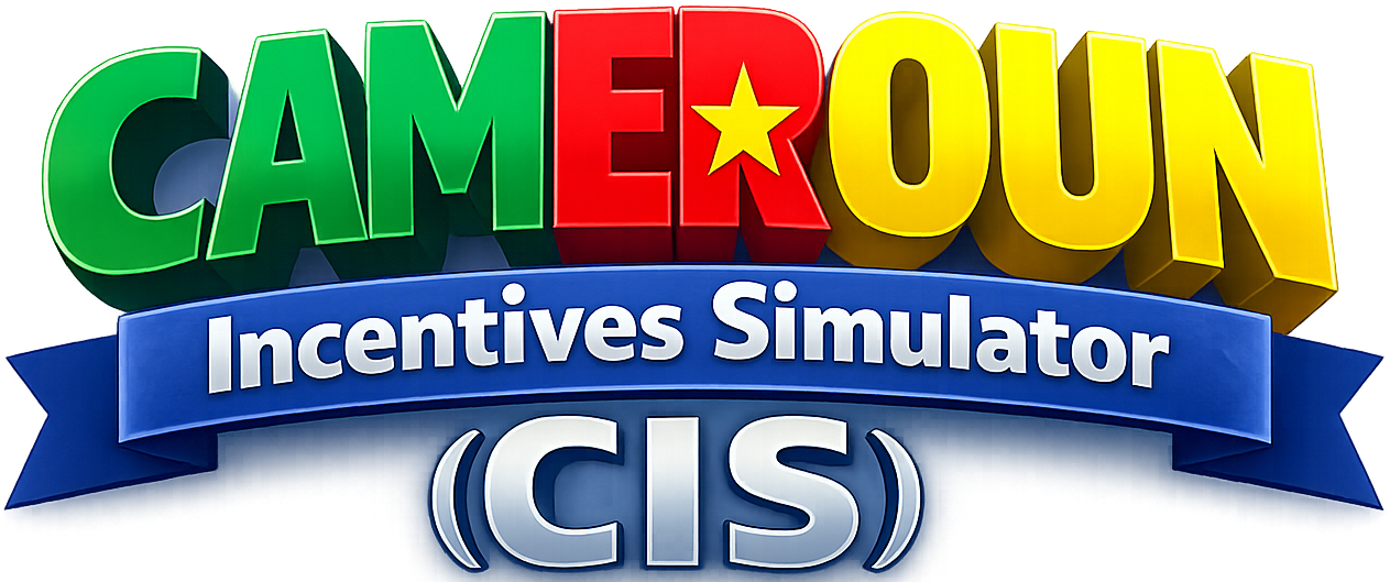 Bandeau CIS — Cameroun Incentives Simulator